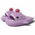 Claquettes Requin Femme Plage Bochausson vue de cote