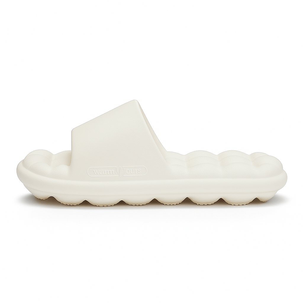 Claquettes Ultra Confortables pour Homme Blanc / 40-41