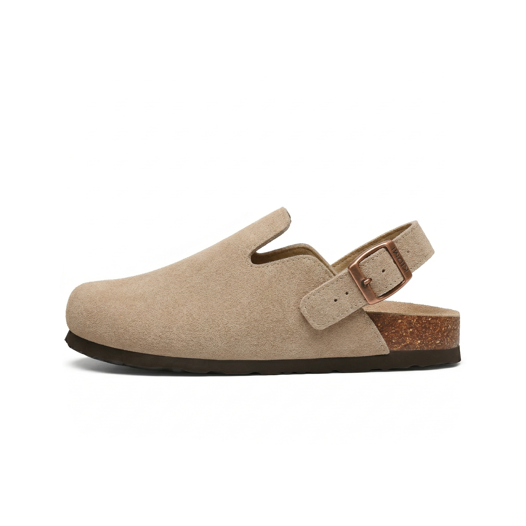 Mules Sabots Cuir Femme Bochausson vue de face
