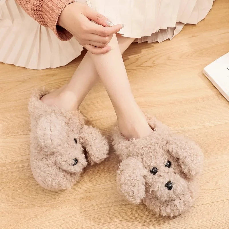 Pantoufle Chien pour Femme