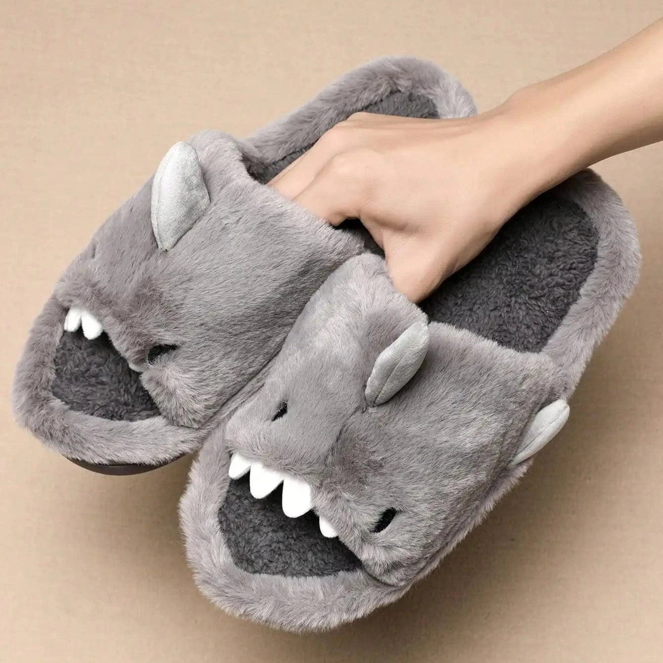Pantoufles Requin