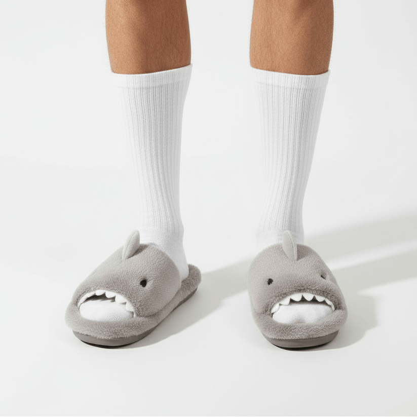 Pantoufles Requin
