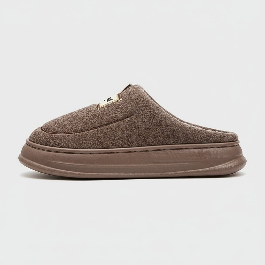 Pantoufles Modernes pour Homme Marron clair / 40-41