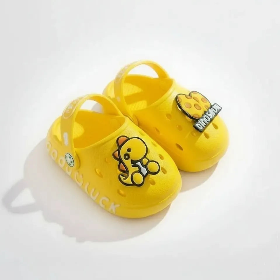 Sabots Dinosaure pour Enfant Jaune / 18-19