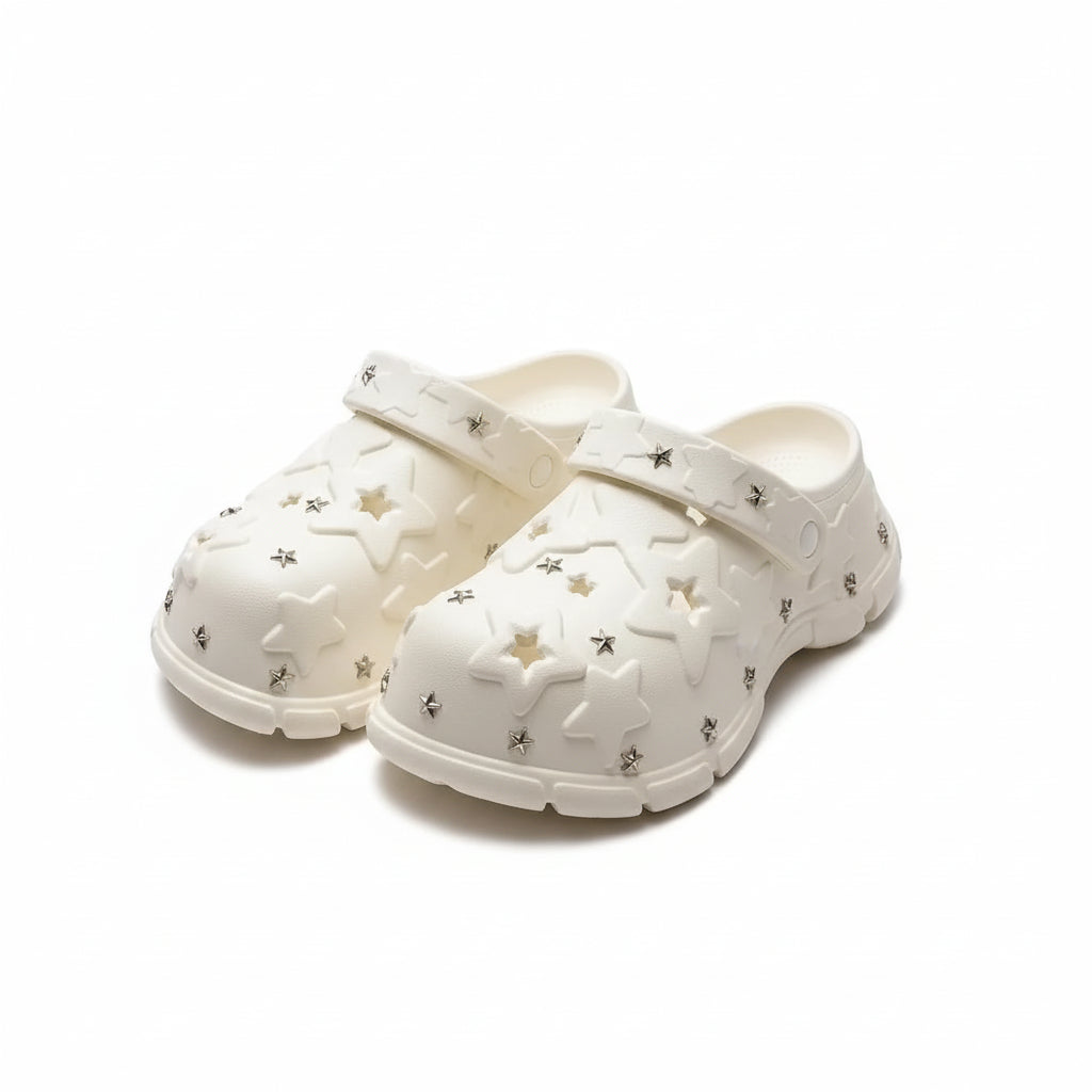 Sabots à Clous et Étoiles Bochausson vue de dessus