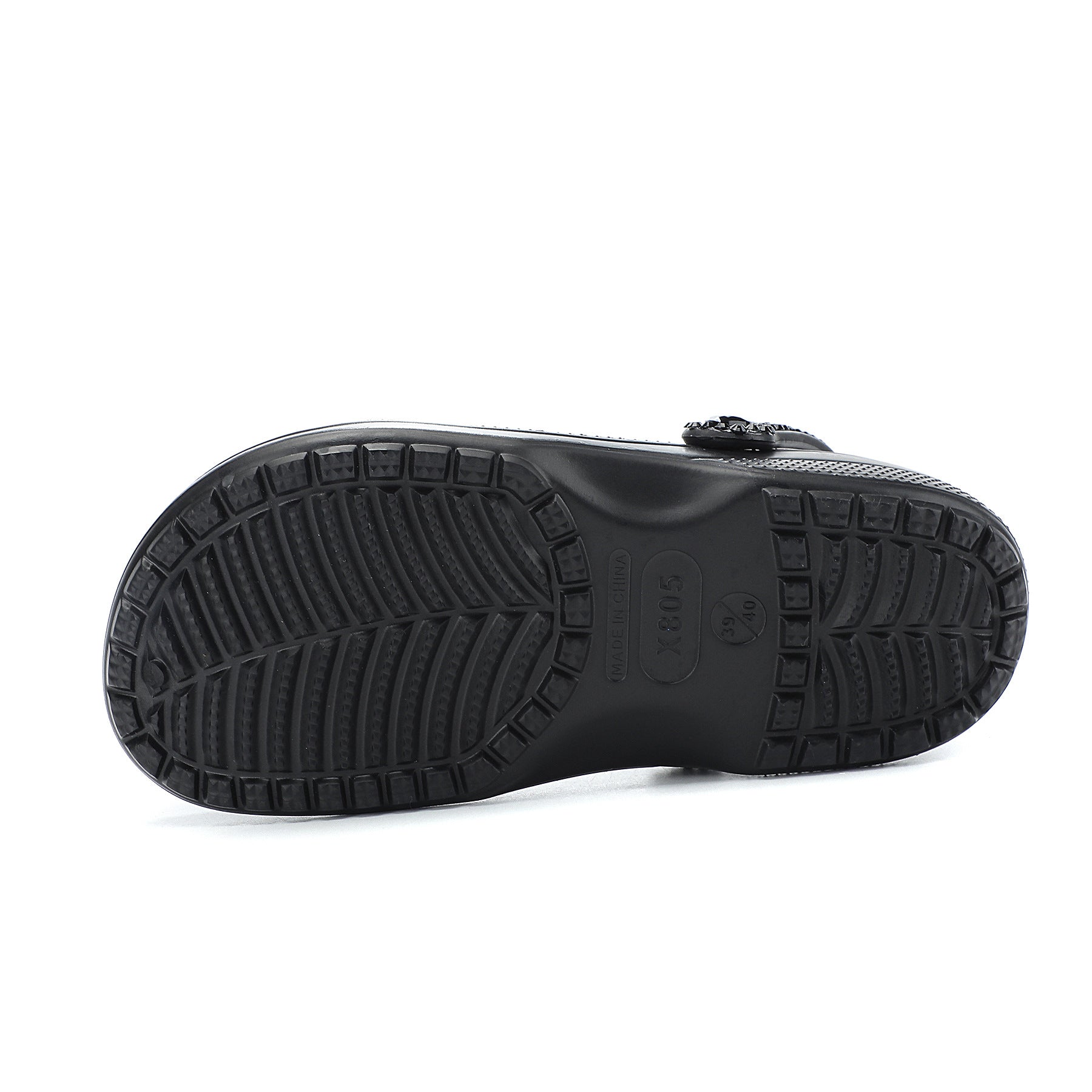 Sabots Brillants Cristaux Femme Bochausson vue arriere