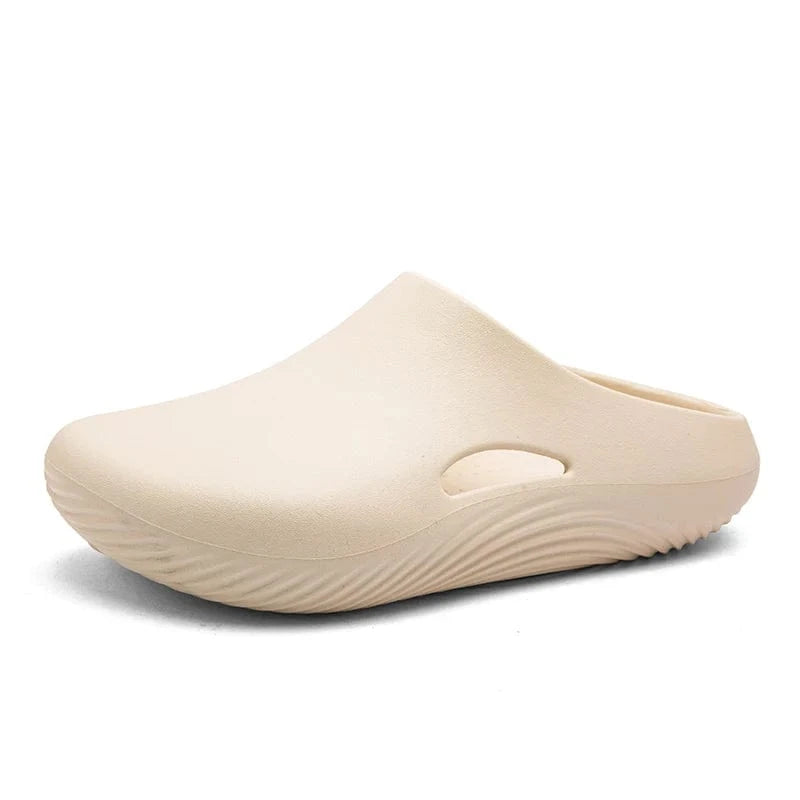 Sabots en Plastique pour Homme Beige / 39