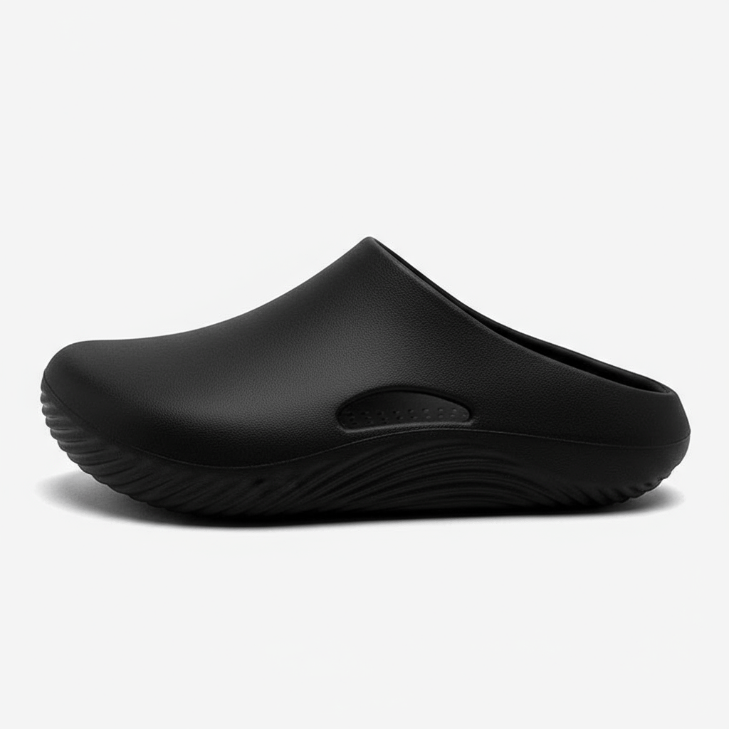 Sabots en Plastique pour Homme Noir / 39