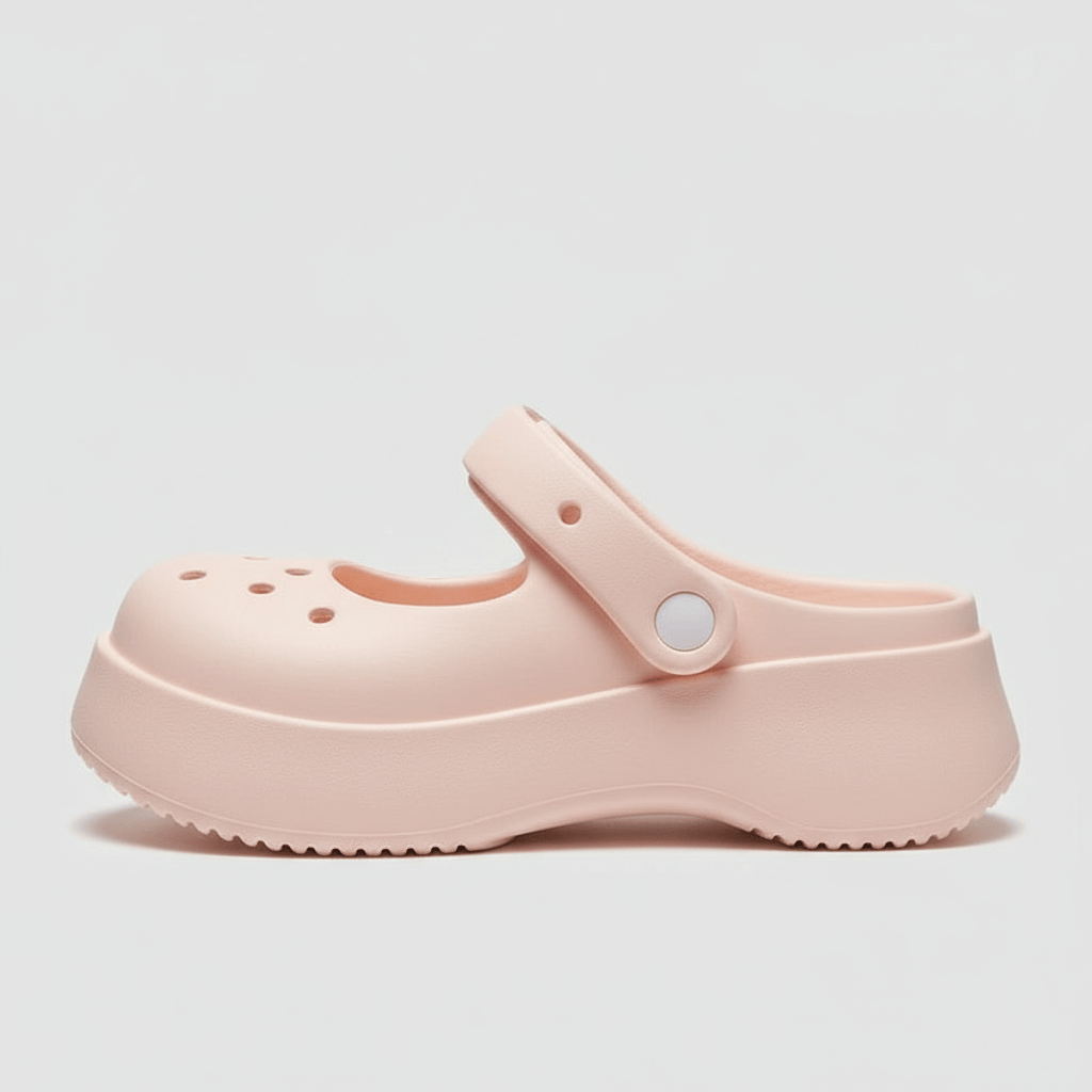 Sabots en Plastique pour Femme Rose / 35-36