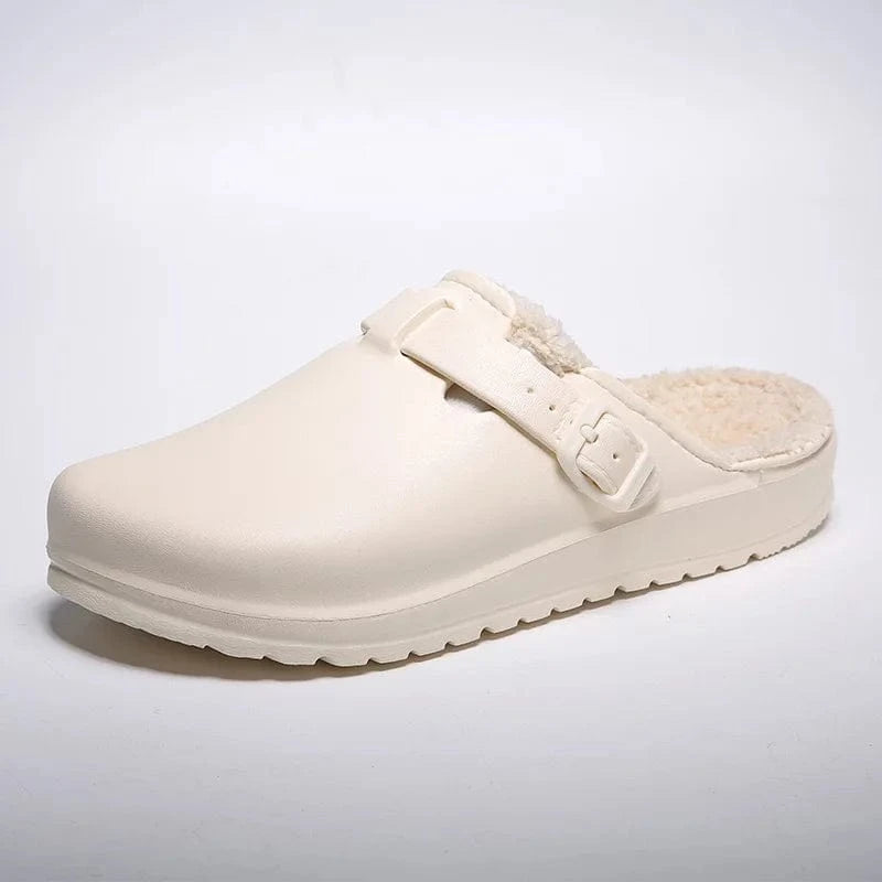 Sabots Fourrés pour Homme Écru / 39-40
