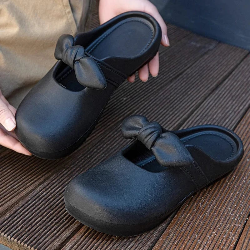Sabots Originaux en Plastique pour Femme Noir / 35-36