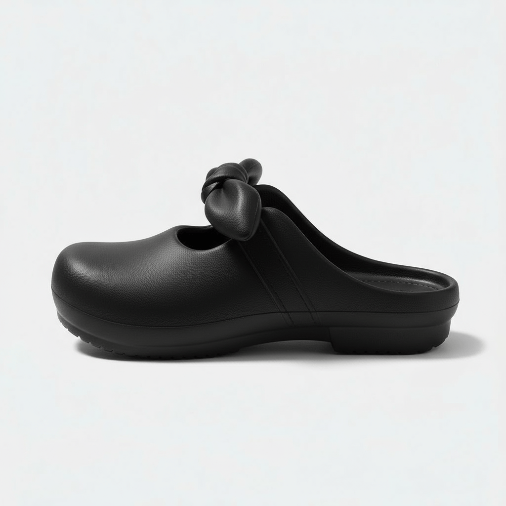 Sabots Originaux en Plastique pour Femme Noir / 35-36