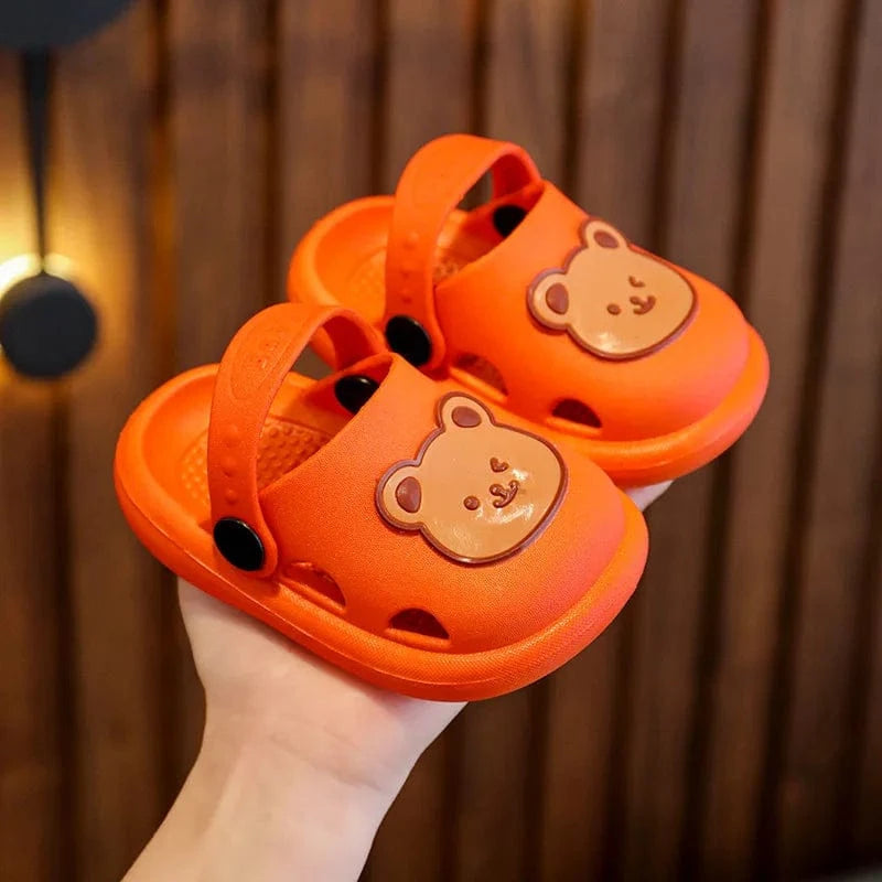 Sabots Pour Enfants Orange / 18-19