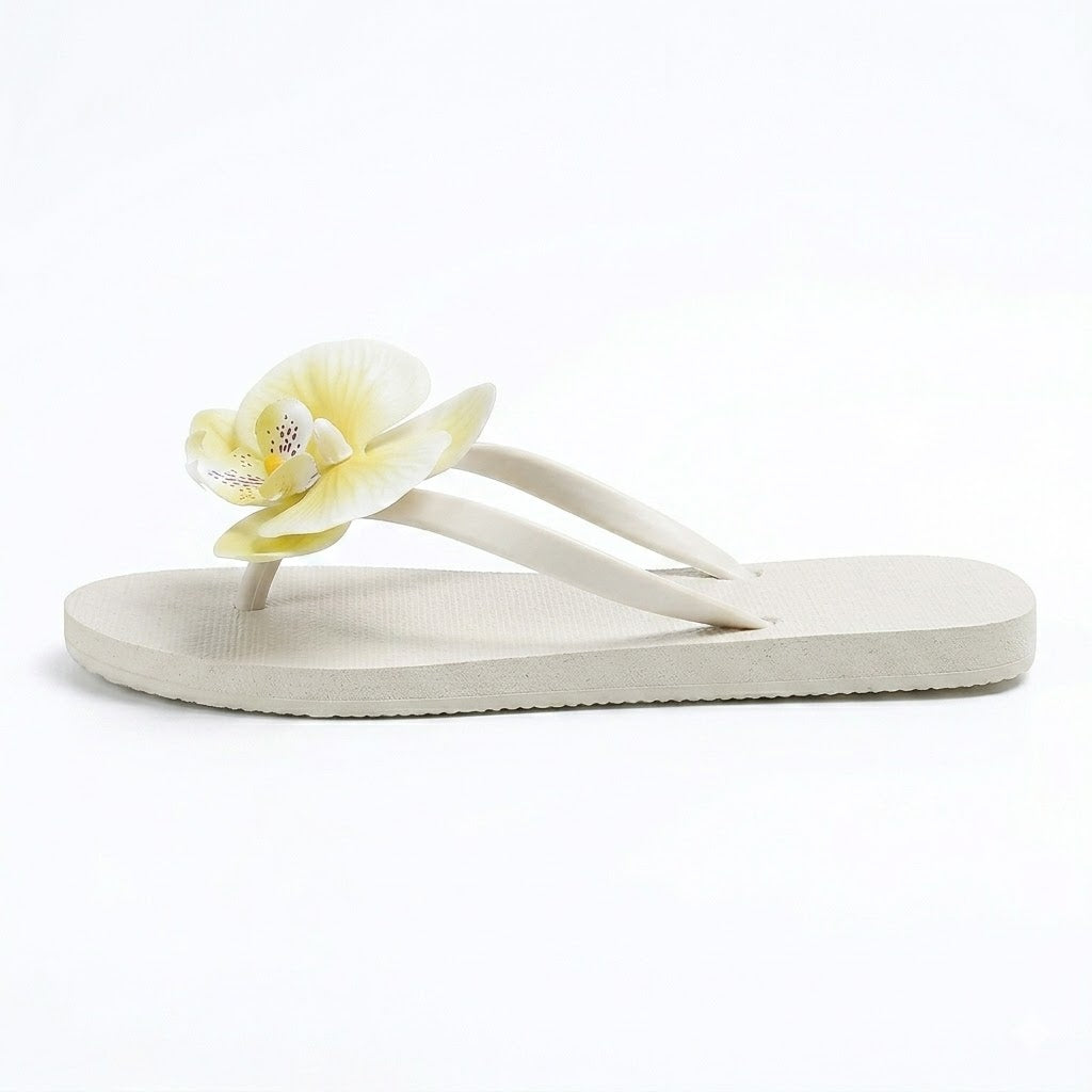 Tongs Orchidee Bochausson vue de cote