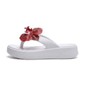 Tongs Semelle Epaisse Orchidee Bochausson vue de face