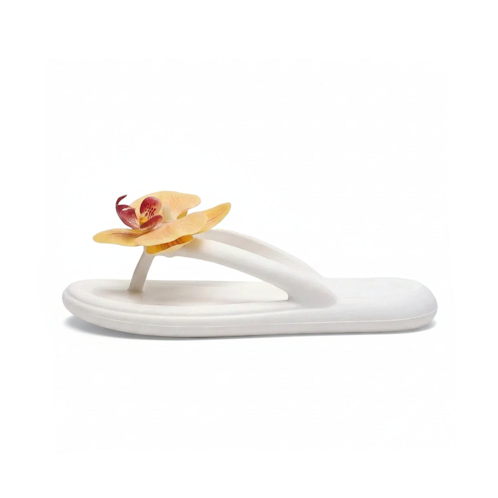 Tongs Femme Fleur