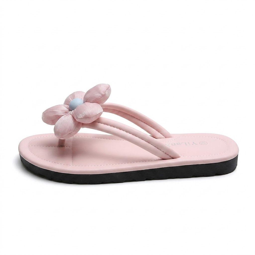 Tongs Femme avec Fleur