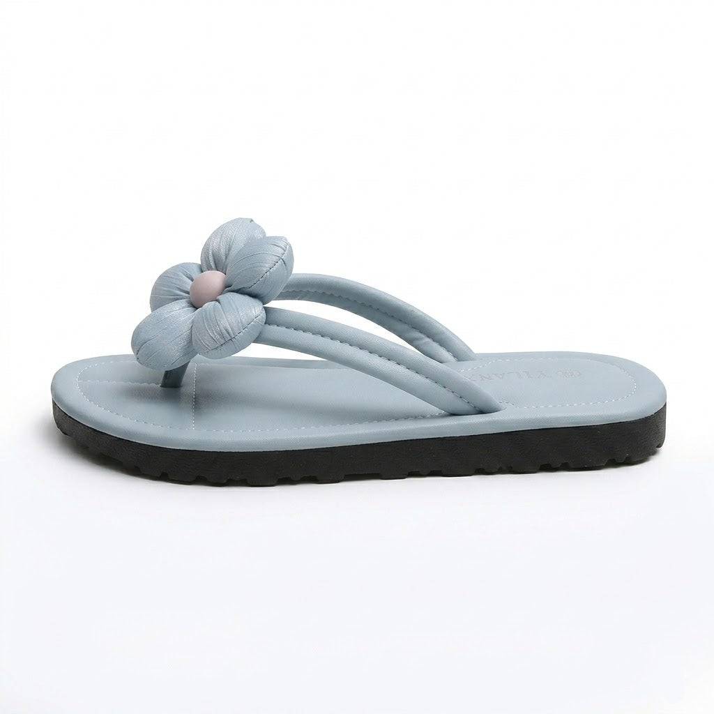 Tongs Femme avec Fleur