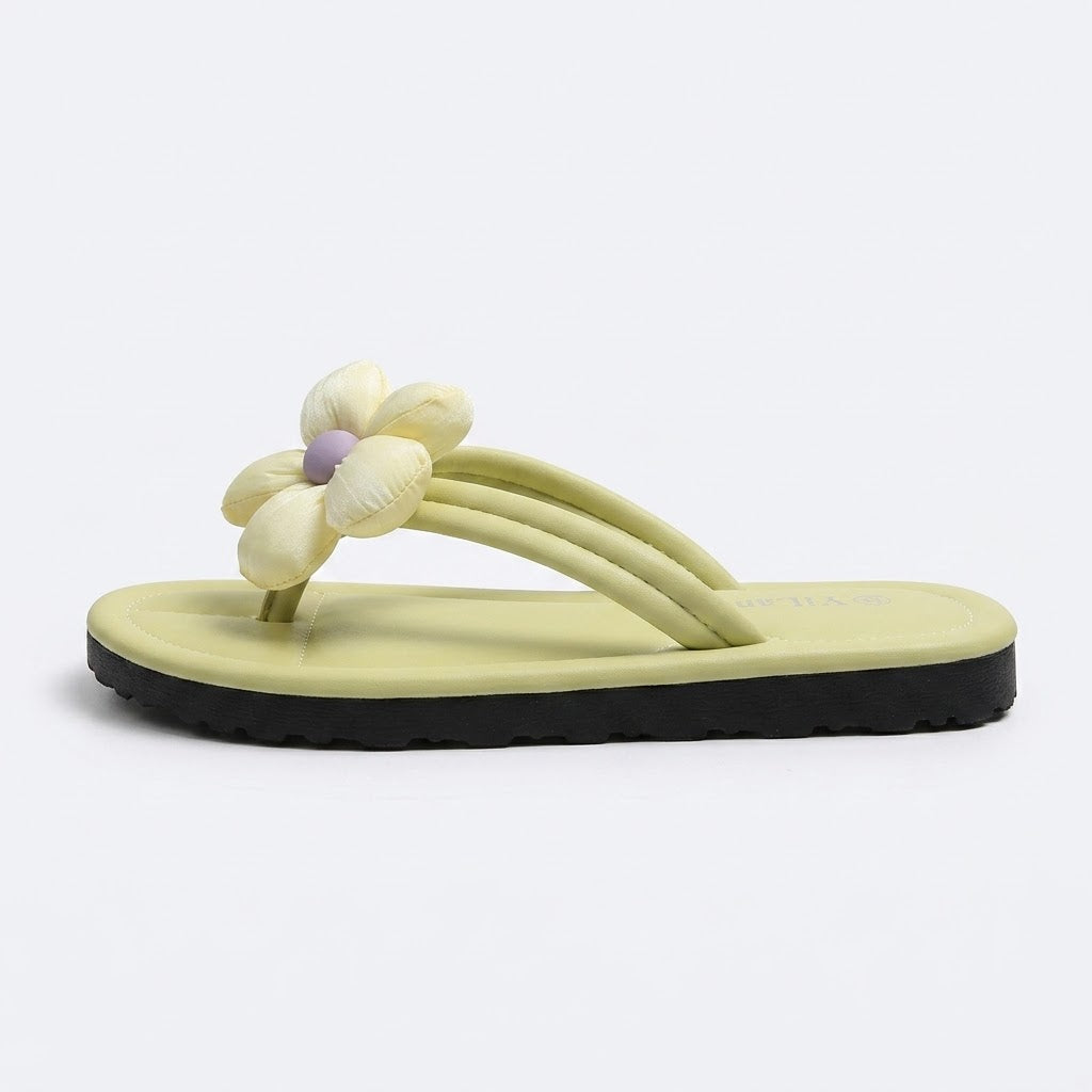 Tongs Femme avec Fleur