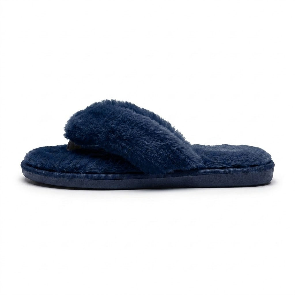 Tongs Fausse Fourrure